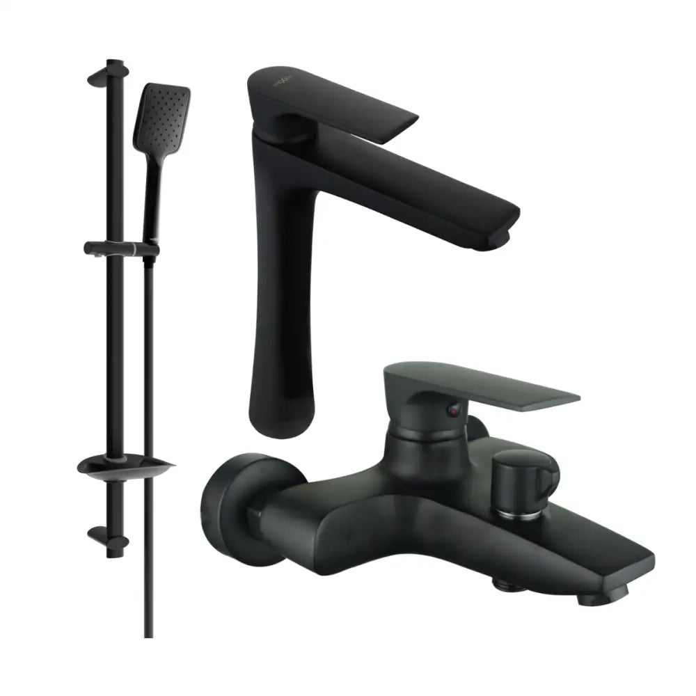 Mexen Axel Db62 Badekarpakke Svart - 73813db62