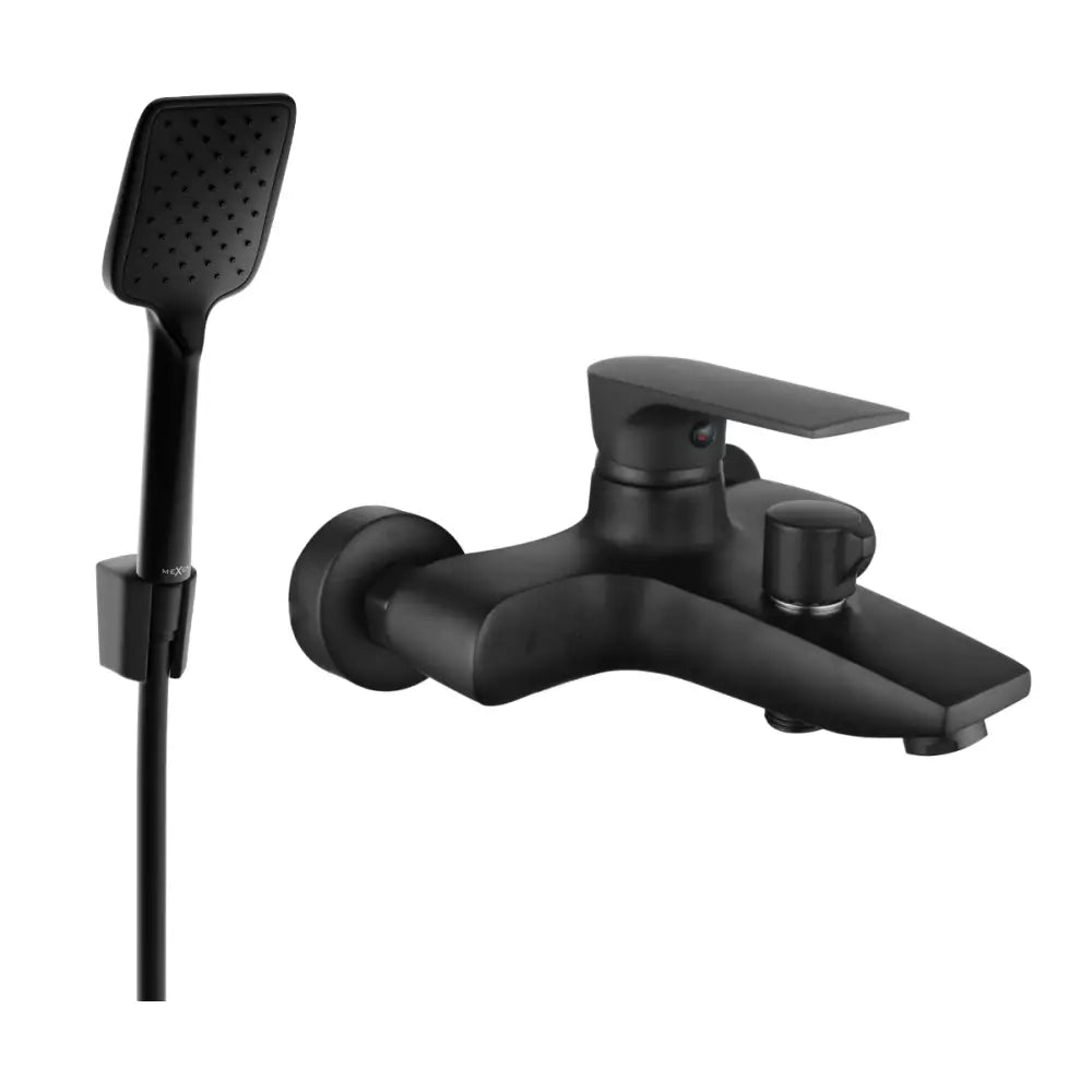 Mexen Axel R62 Badekarsbatteri med Dusjsett Sort - 7383r62