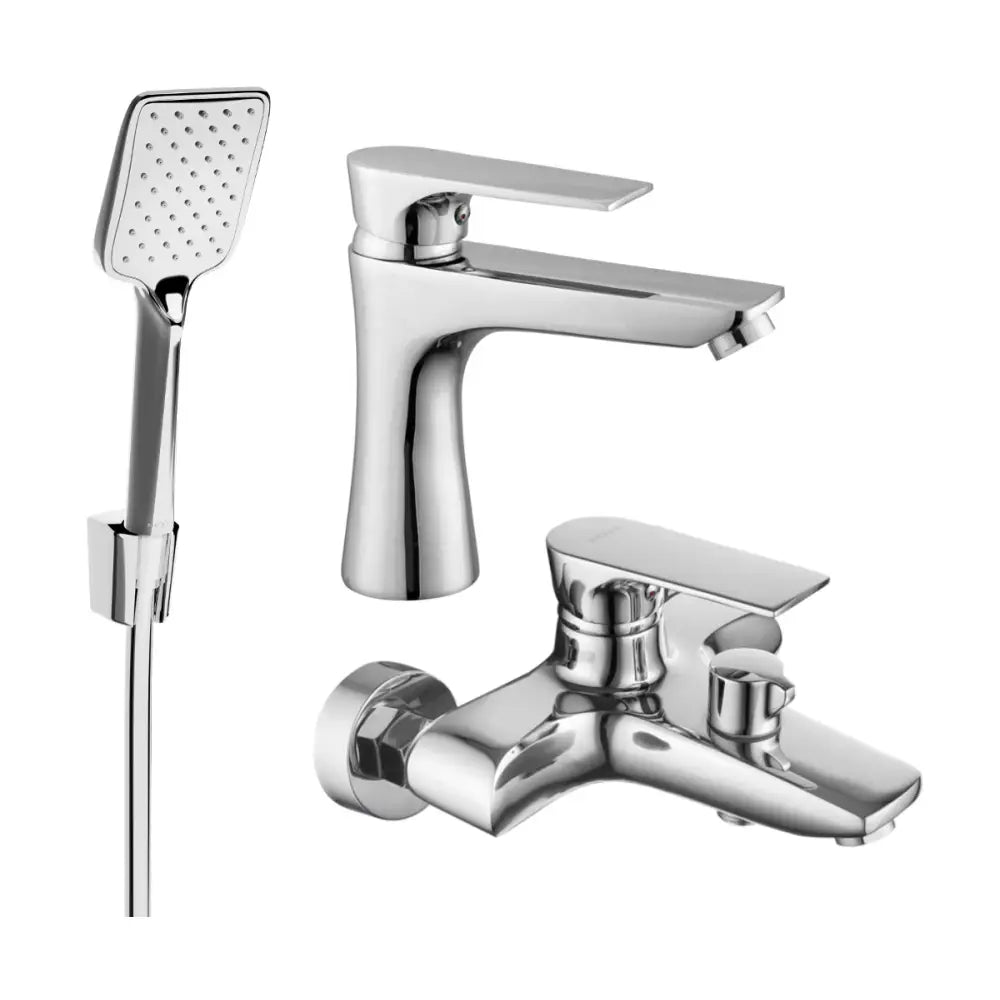 Mexen Axel R62 Badekarsett Krom - 73803r62-