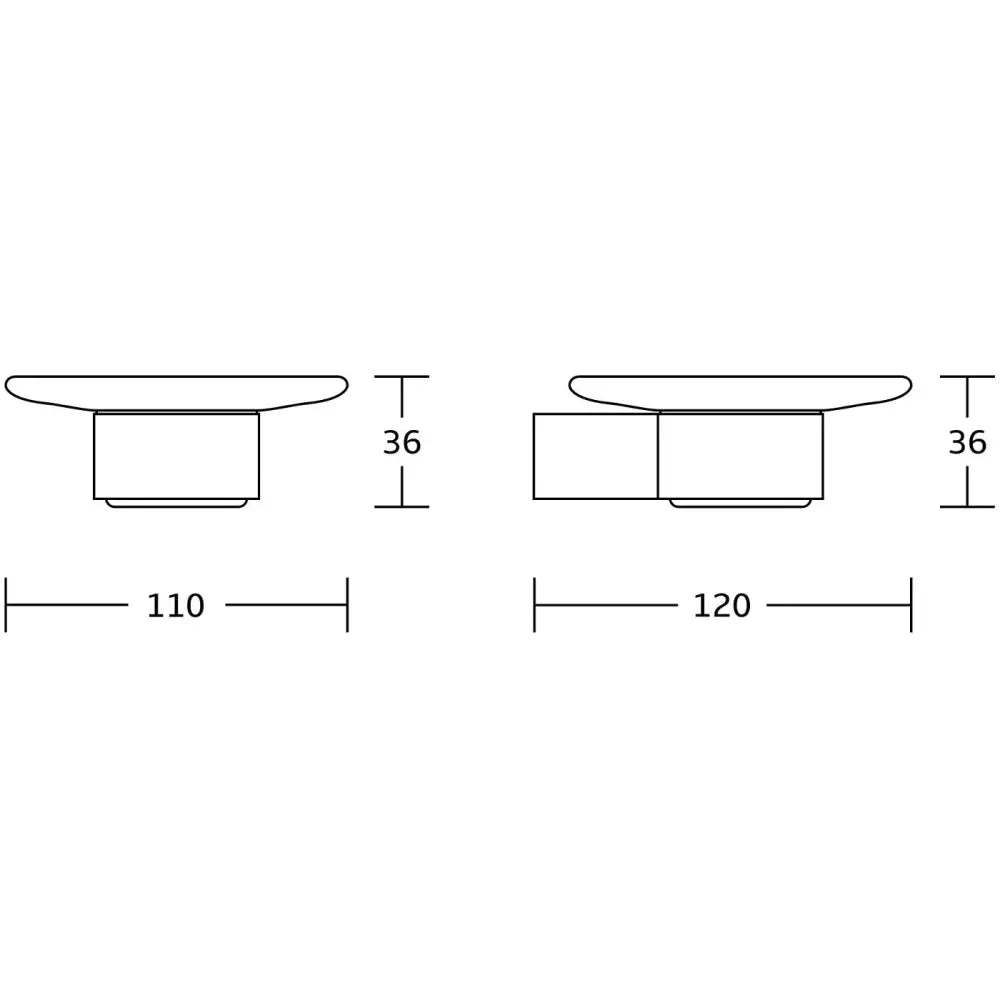 Mexen Base Såpekopp Svart - 7088239