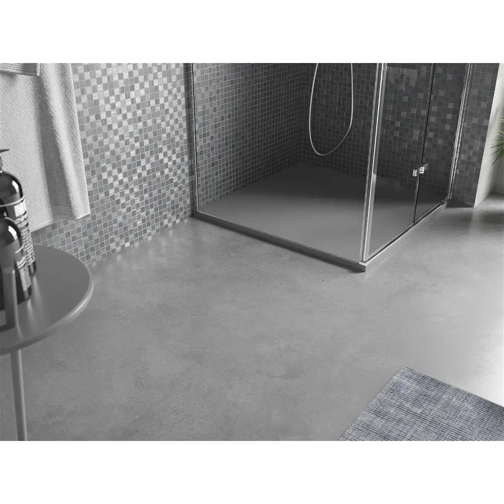 Mexen Bert Dusjkabinett Kvadratisk Smc 80x80 Cm Grå - 4k