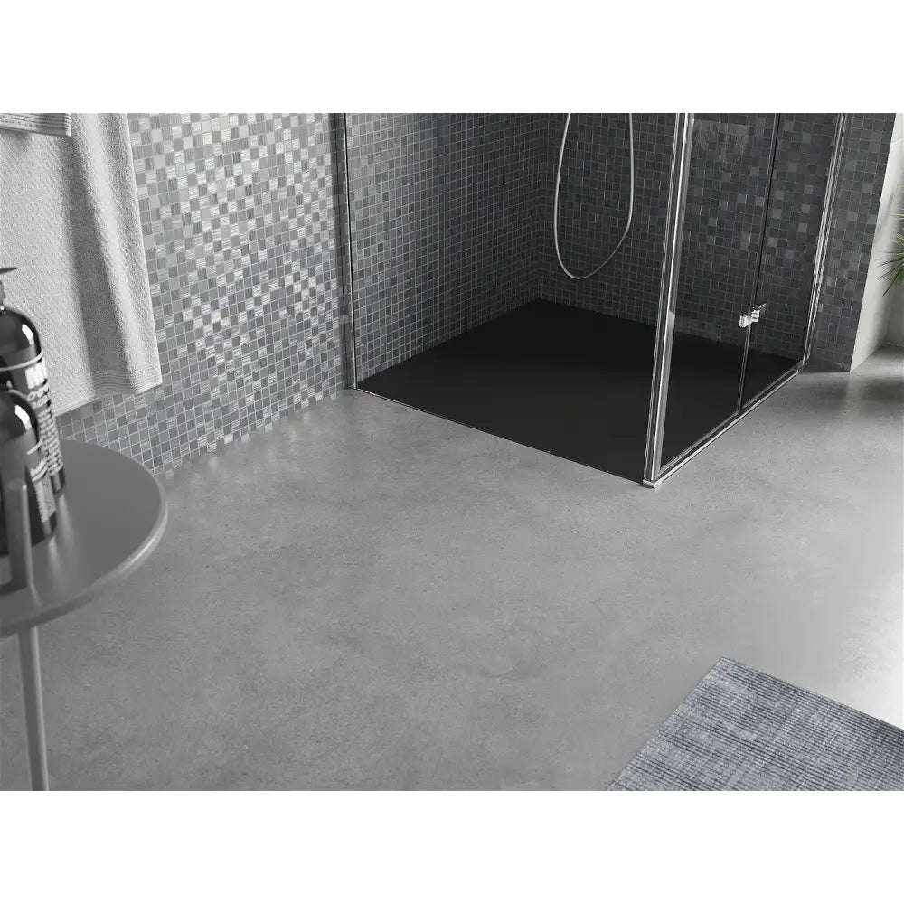 Mexen Bert Dusjkabinett Kvadratisk Smc 80x80 Cm Svart - 4k
