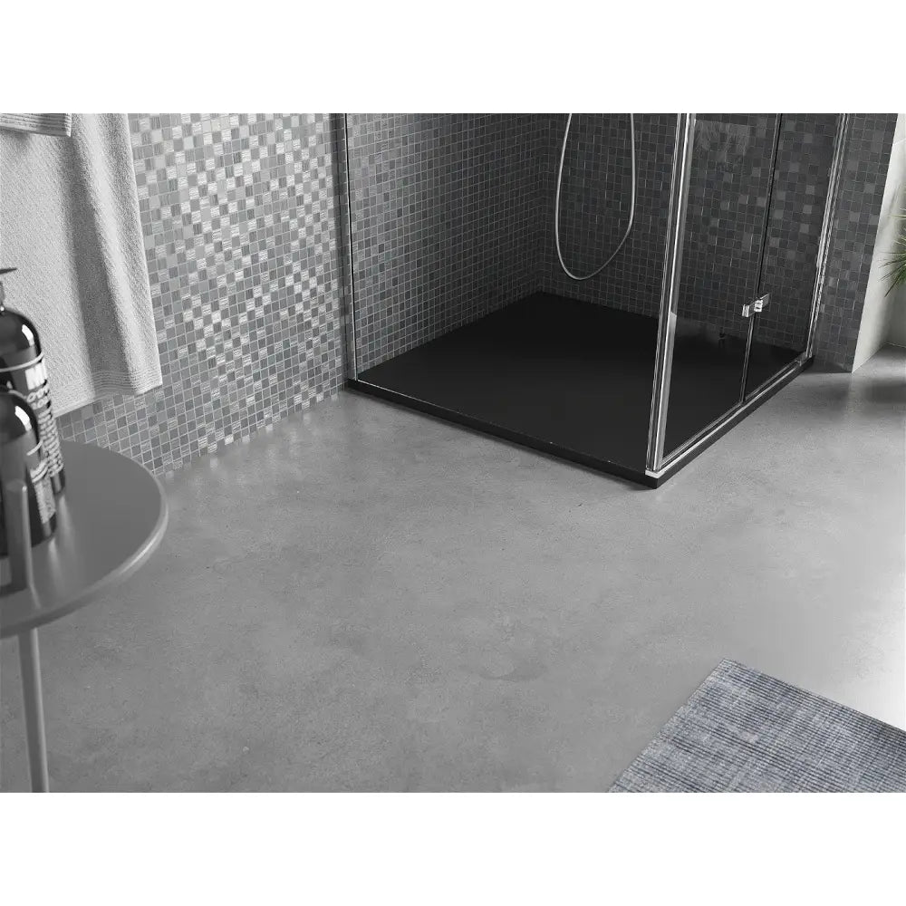 Mexen Bert Dusjkabinett Kvadratisk Smc 80x80 Cm Svart - 4k