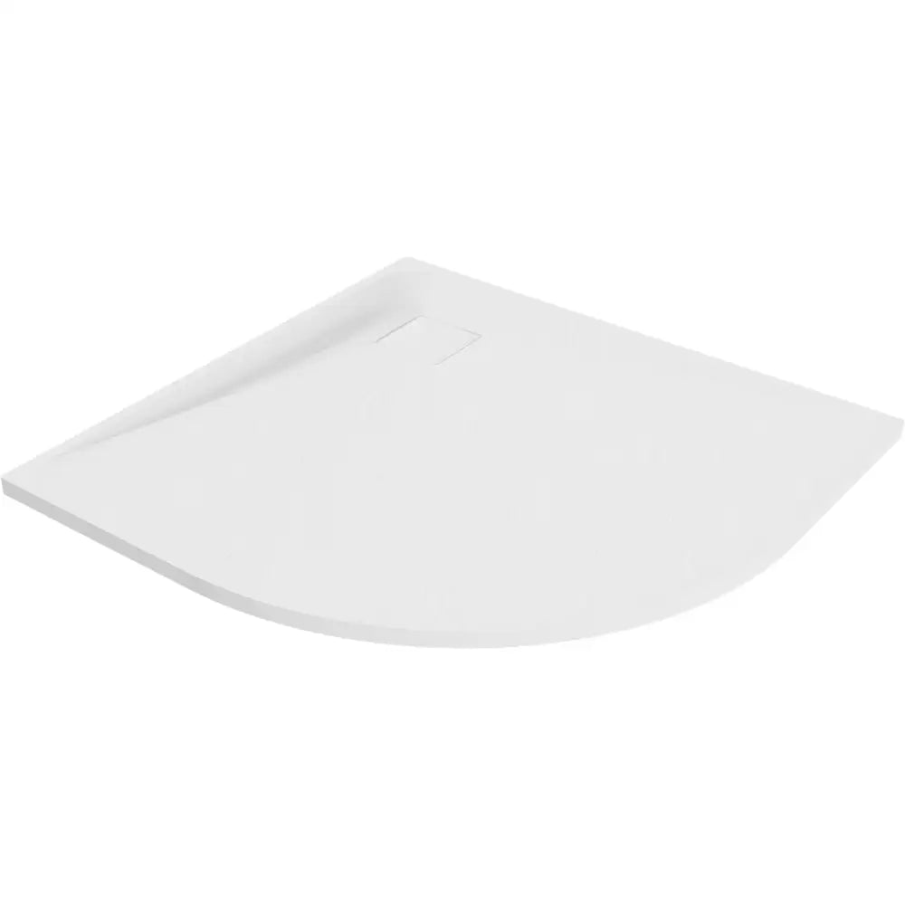 Mexen Bert Halvrund Smc Dusjbunn 90x90 Cm Hvit - 4kr