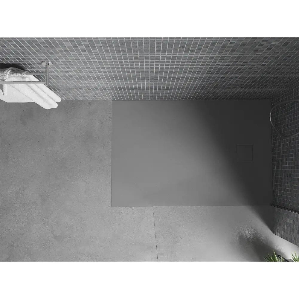 Mexen Bert Rektangulært Smc-dusjbrett 120x90 Cm Grått - 4k
