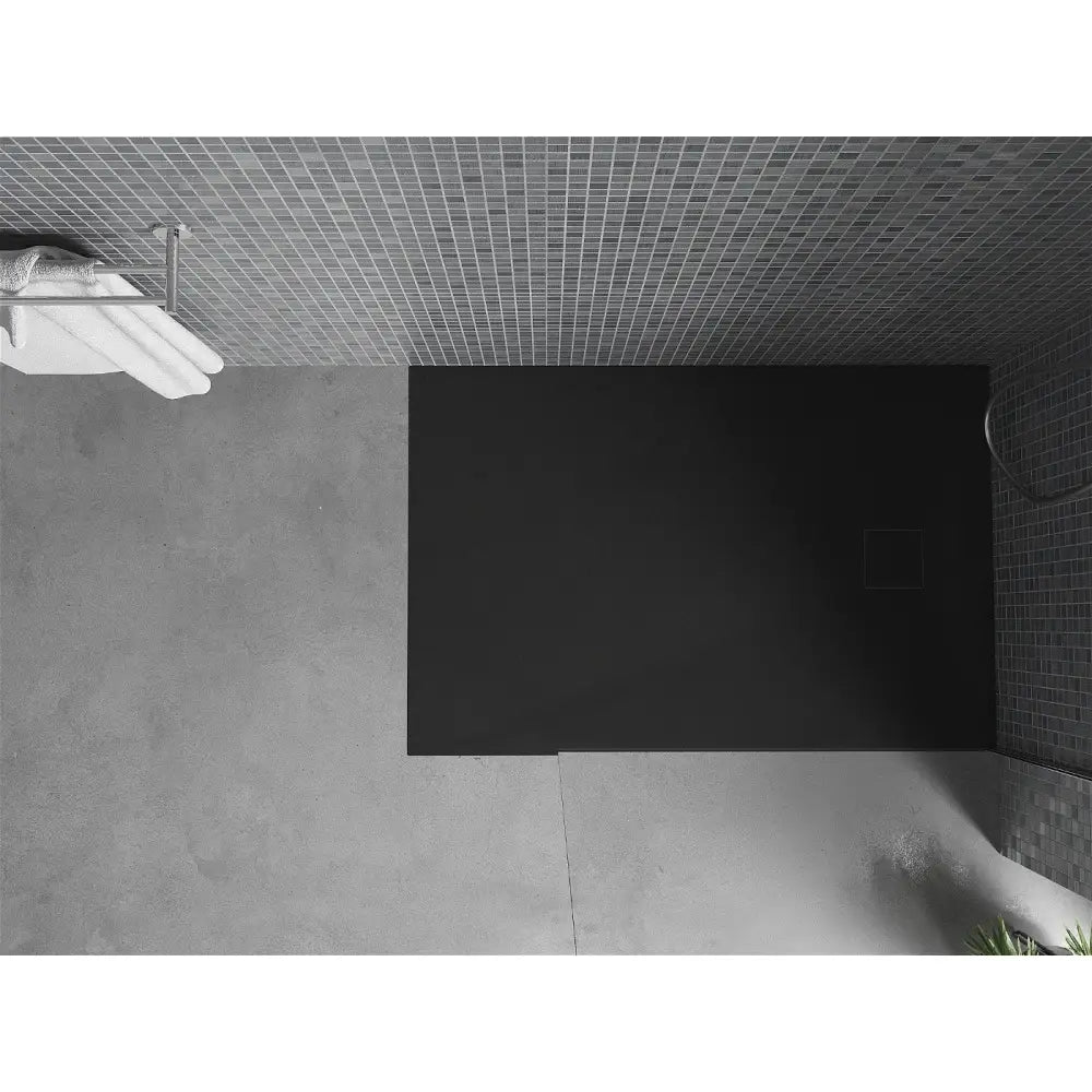 Mexen Bert Rektangulært Smc-dusjbrett 140x90 Cm Svart - 4k