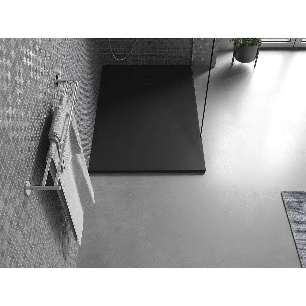 Mexen Bert Rektangulært Smc-dusjbrett 140x90 Cm Svart - 4k