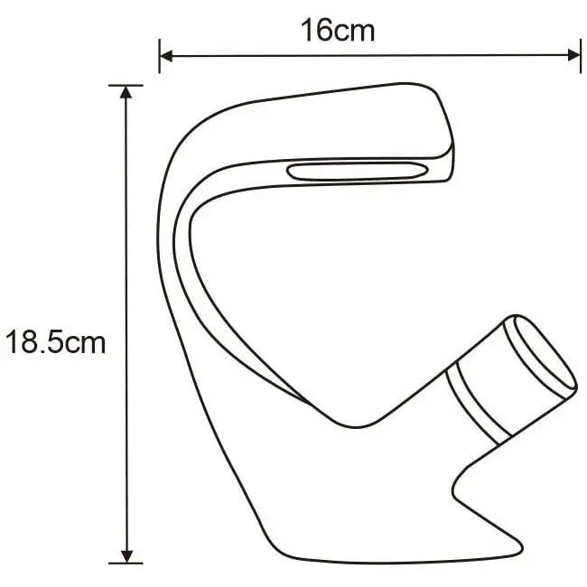 Mexen Cardo Servantbatteri Svart - 747200