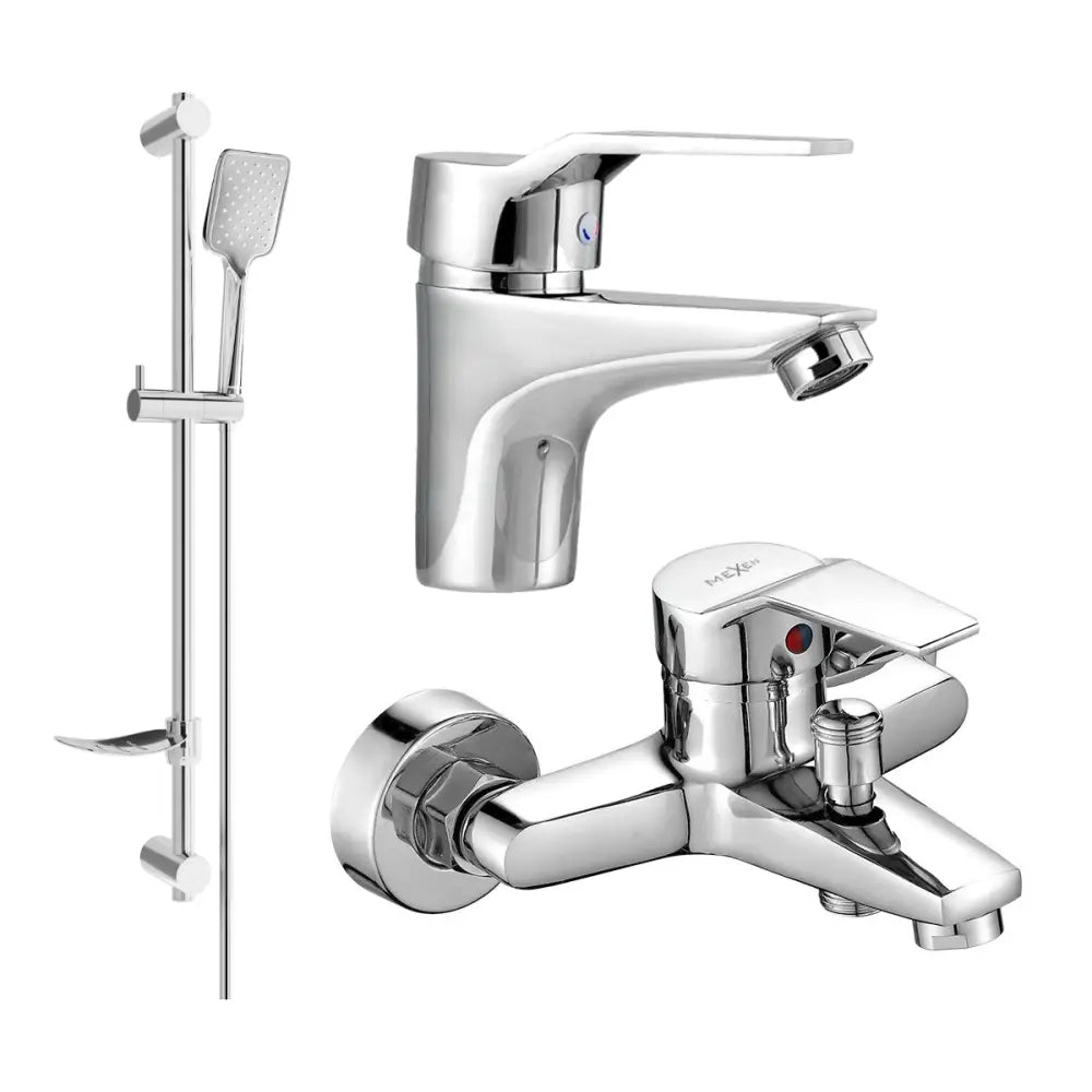 Mexen Caro Df72 Badekarsett Krom - 746603df72