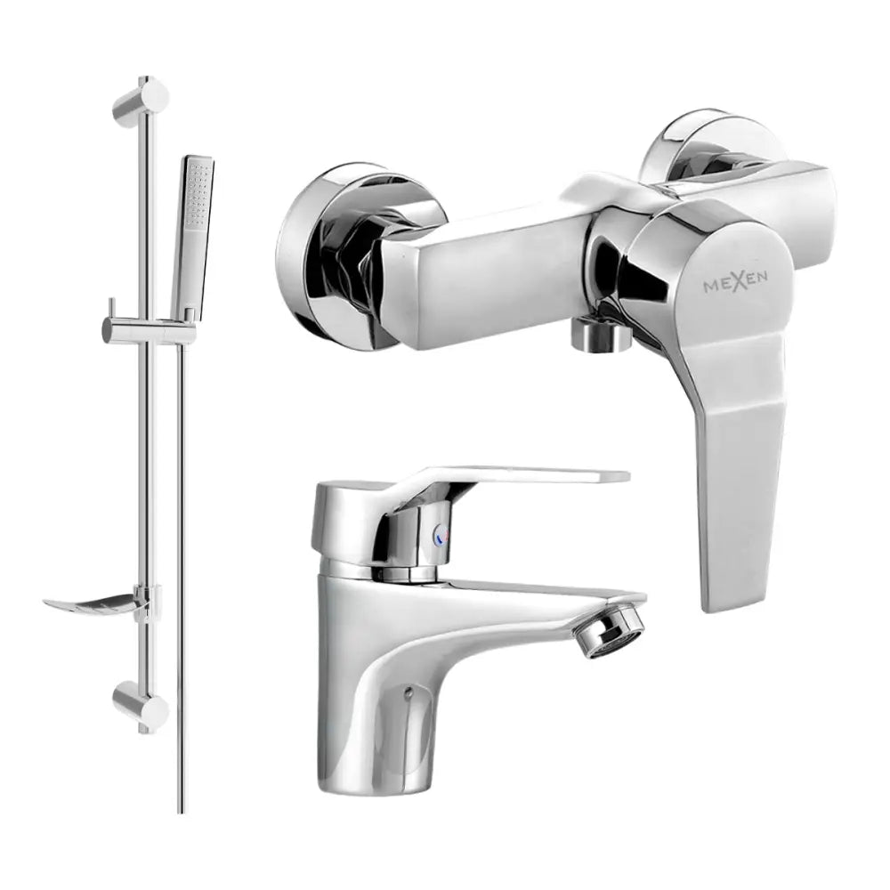 Mexen Caro Df72 Dusjsett Krom - 746604df72-