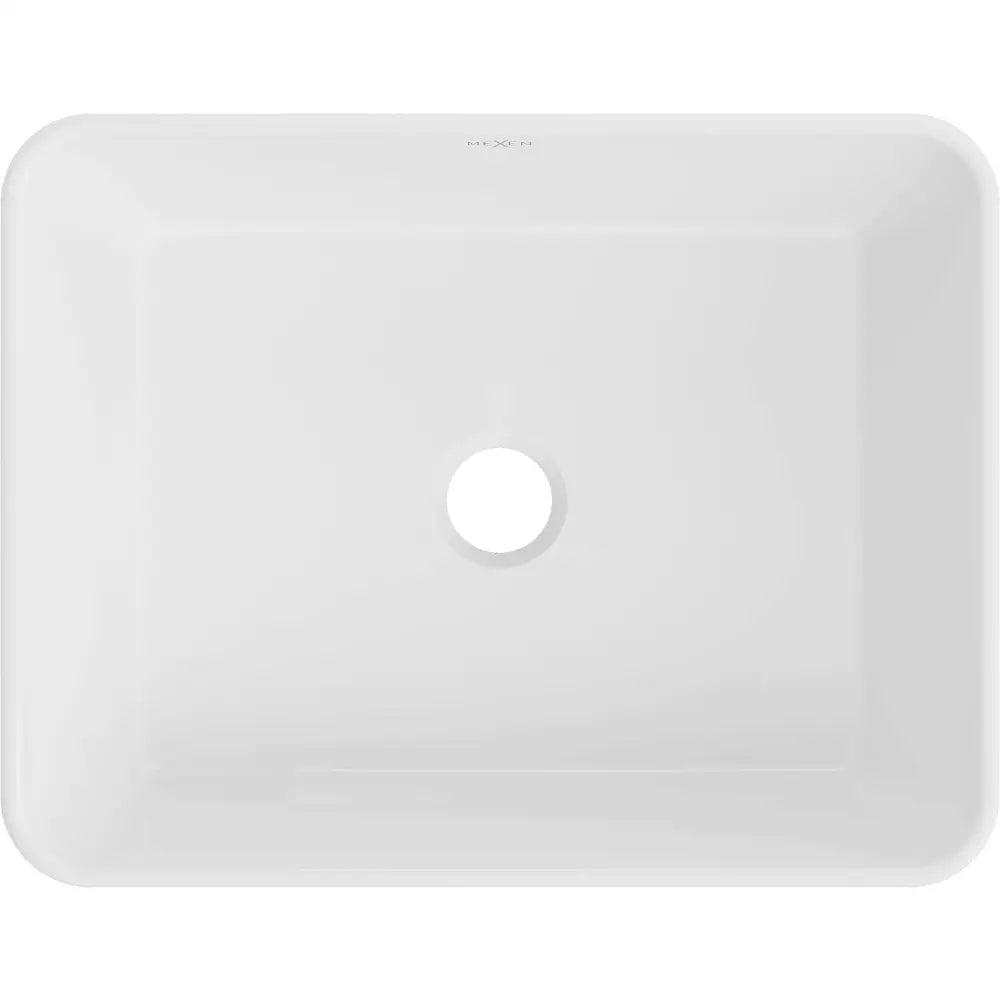 Mexen Catia Servant for Montering på Benkeplate 48x37 Cm Hvit