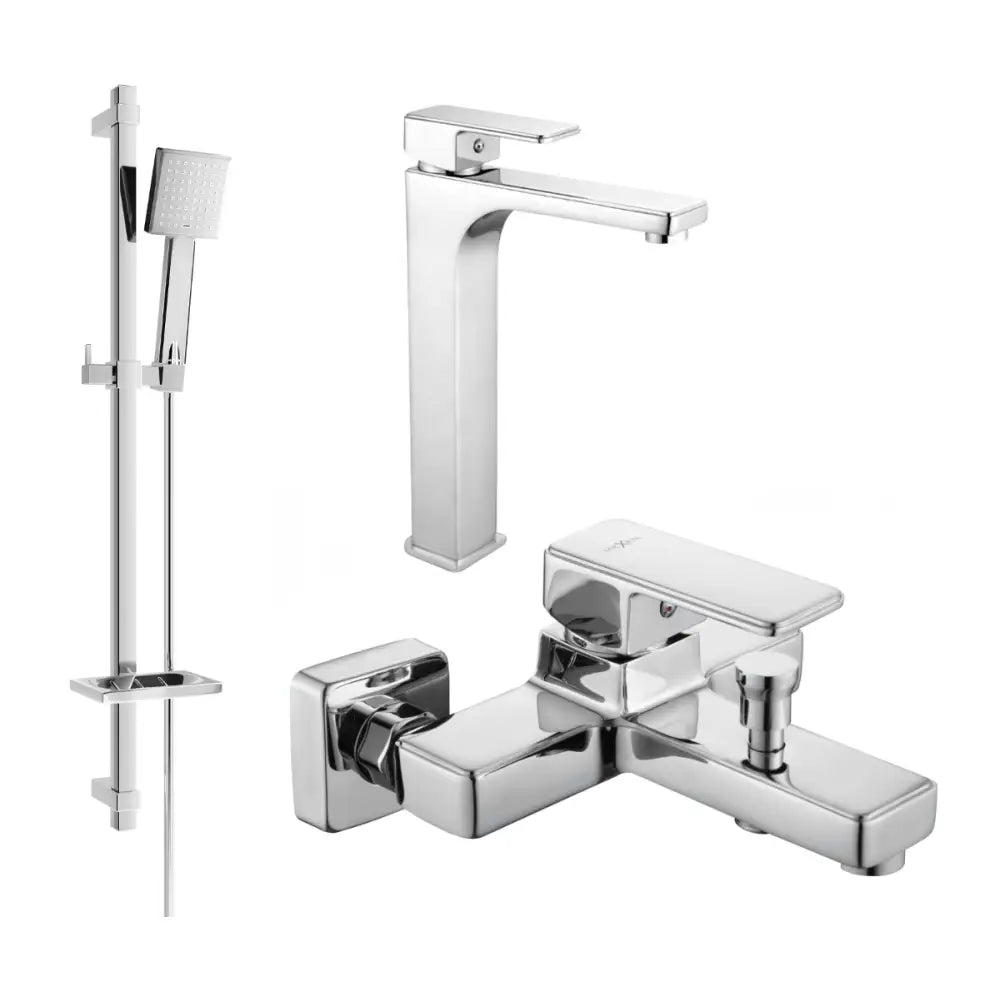 Mexen Cetus Dq45 Badekarsett Krom - 744313dq45