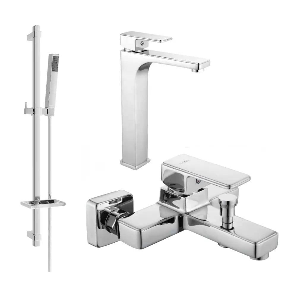 Mexen Cetus Dq77 Badekarsett Krom - 744313dq77