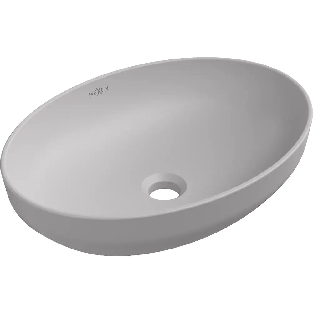 Mexen Cornelia Benkeplatevask 50x37 Cm Matt Grå