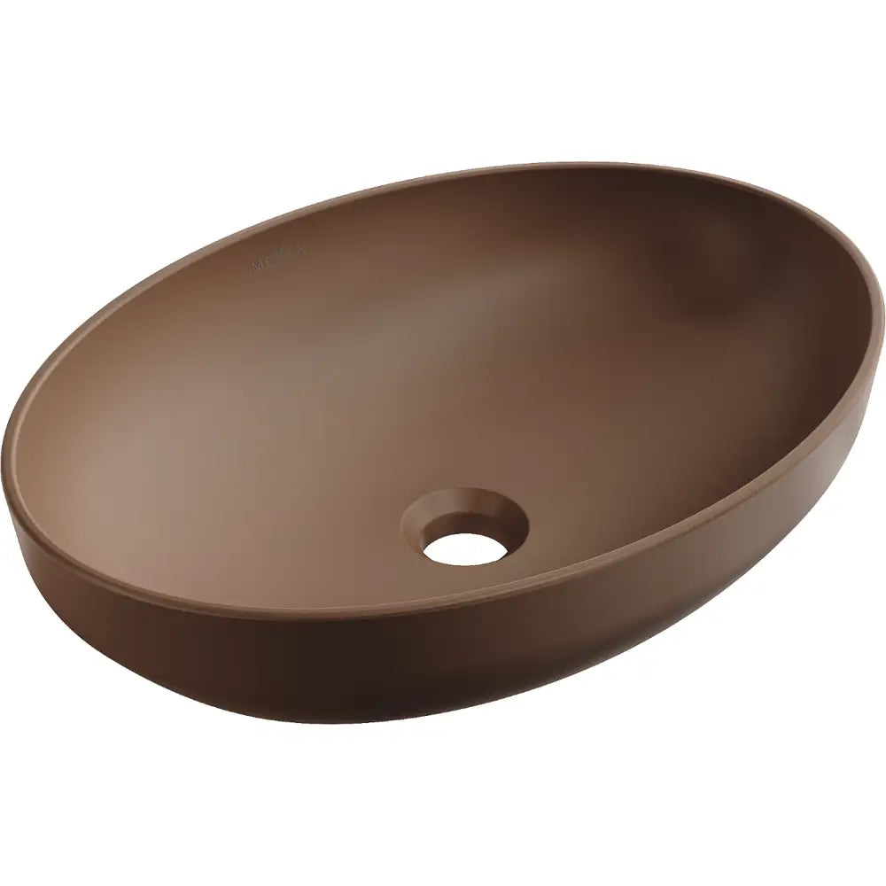 Mexen Cornelia Servant for Montering på Benkeplate 50x37 Cm Matt Brun