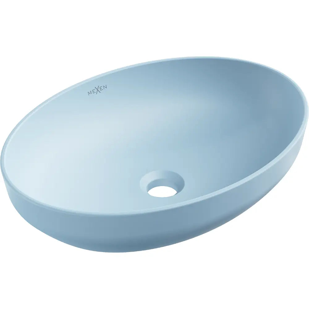 Mexen Cornelia Servant til Påmontering 50x37 Cm Matt Blå