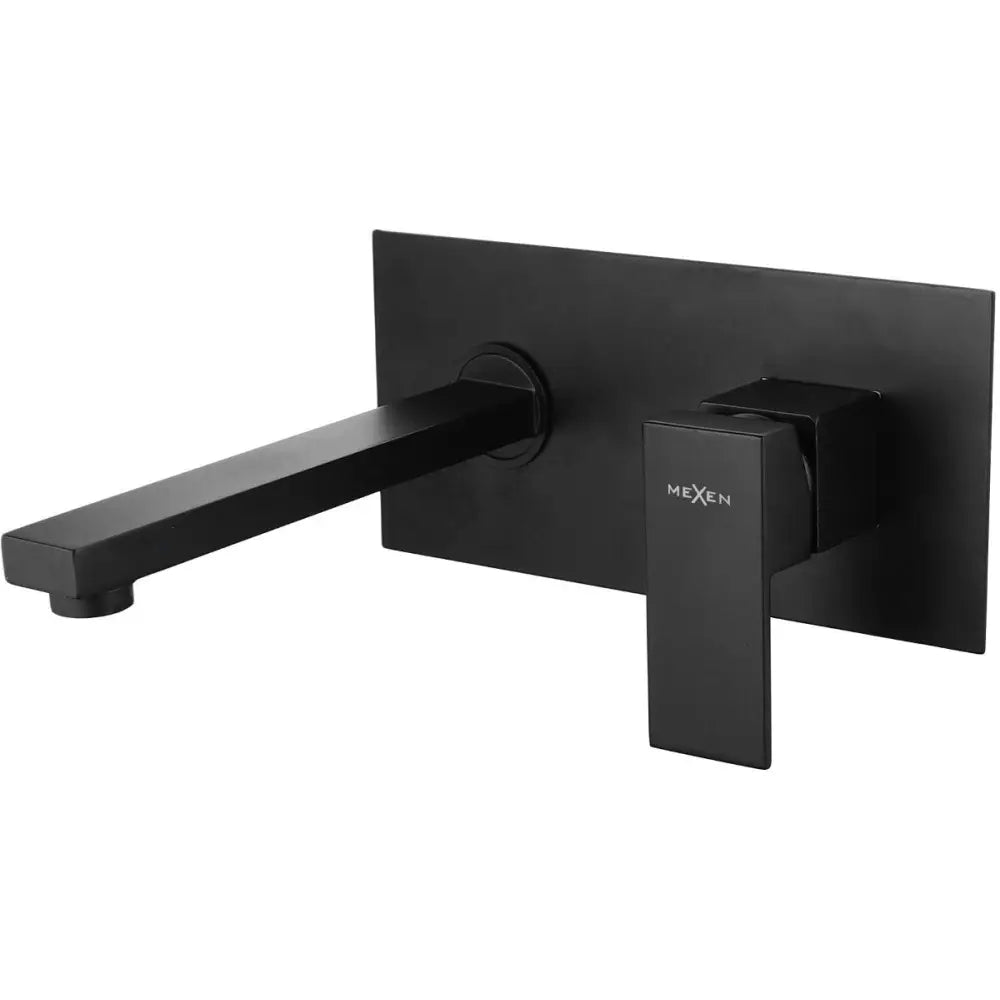 Mexen Cube Innebygd Servantkran Svart - 73115-