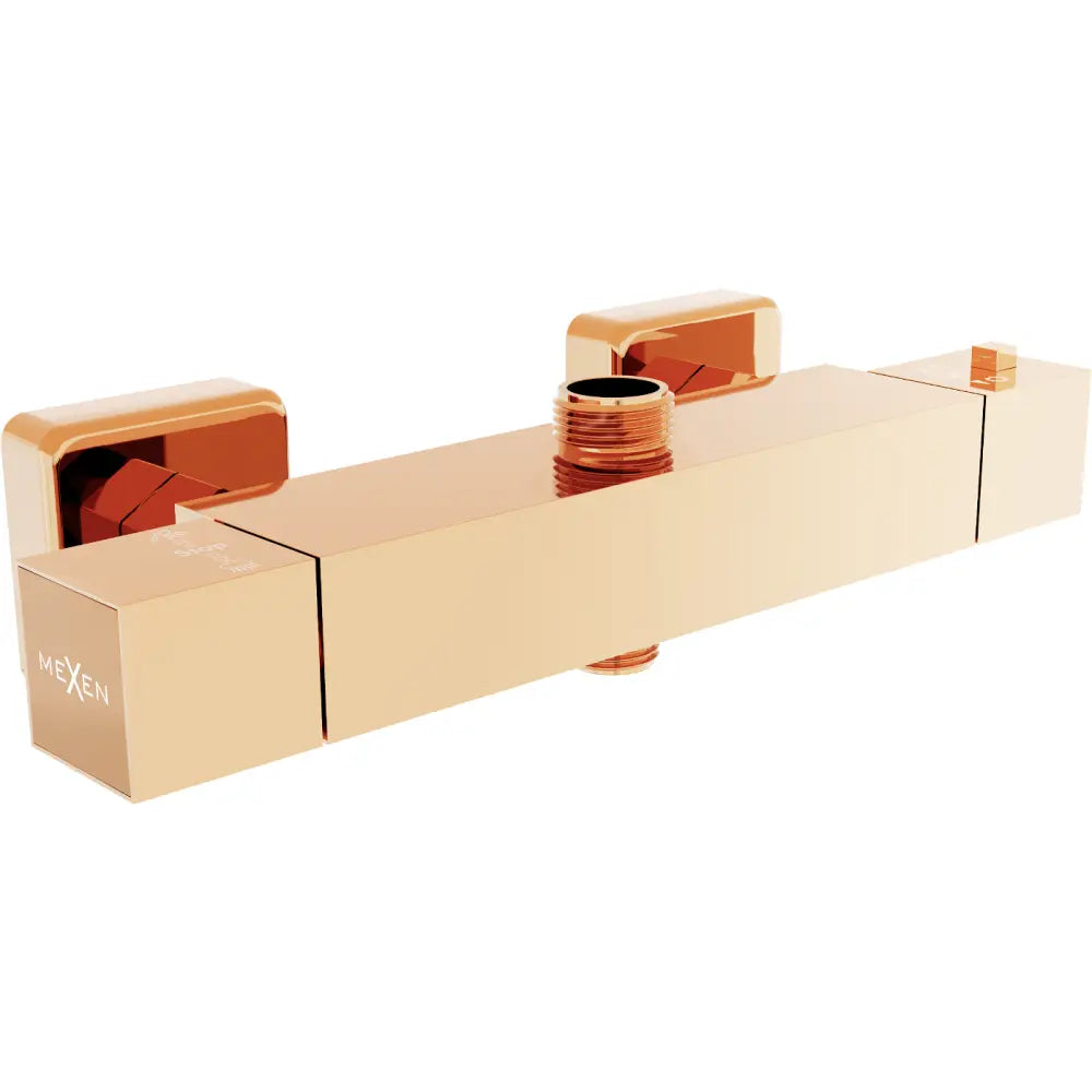 Mexen Cube Termostatisk Dusjbatteri Roségull - 77250-.