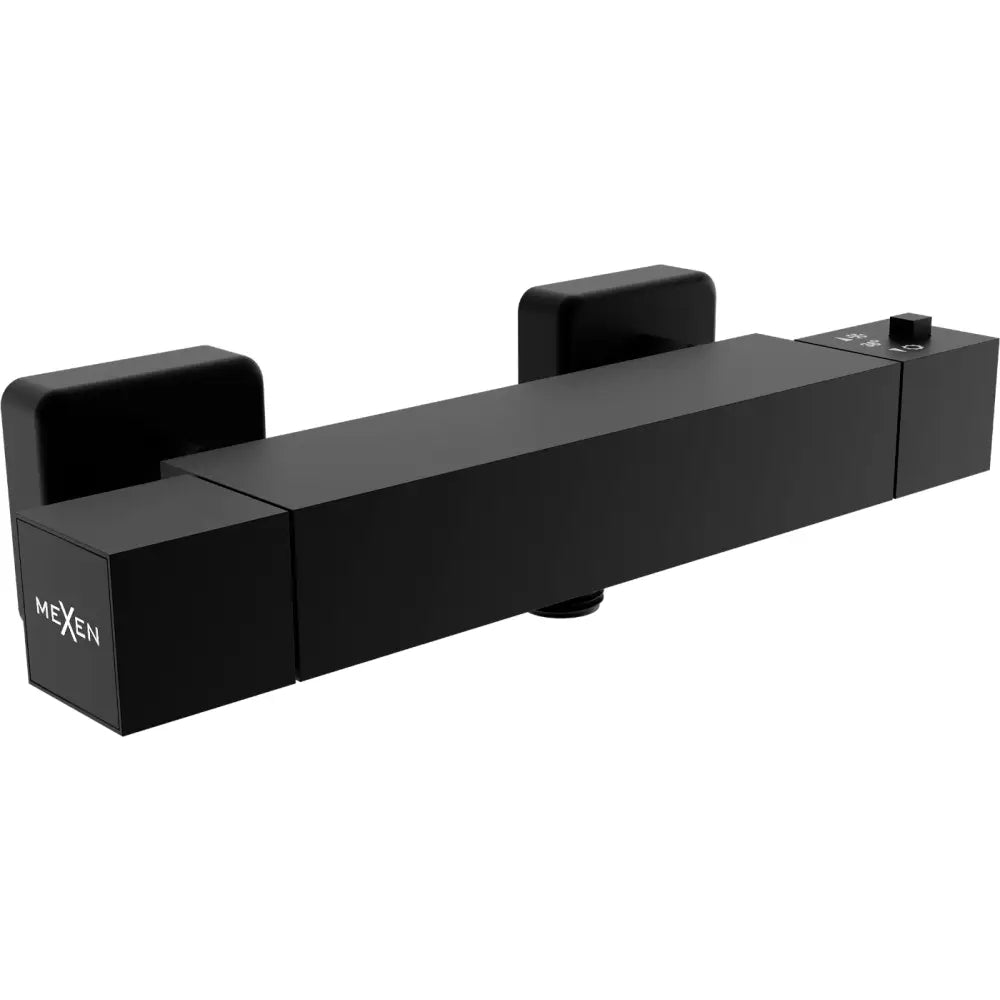 Mexen Cube Termostatisk Dusjbatteri Svart - 77200-