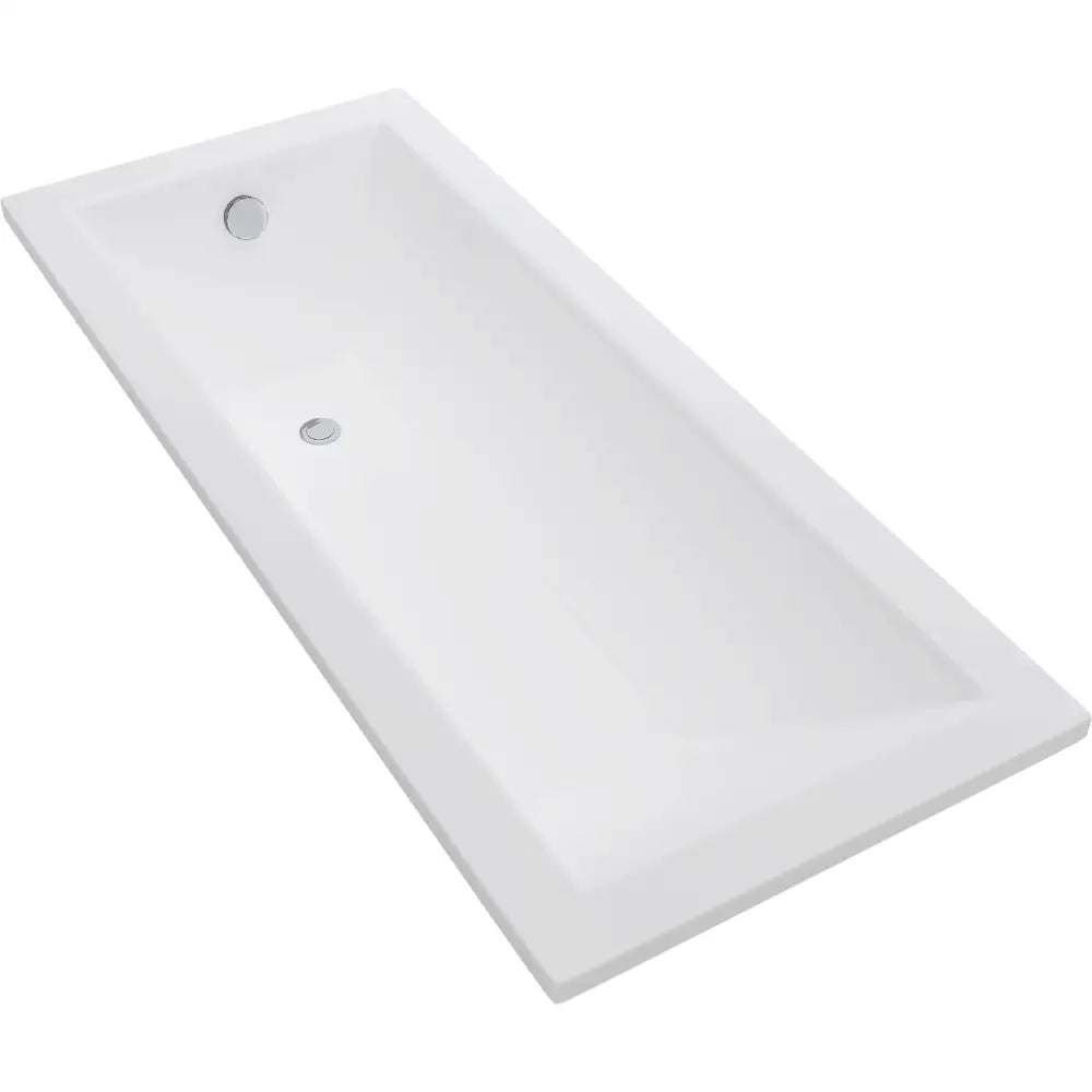 Mexen Cubik Rektangulært Badekar 160x70 Cm Hvitt