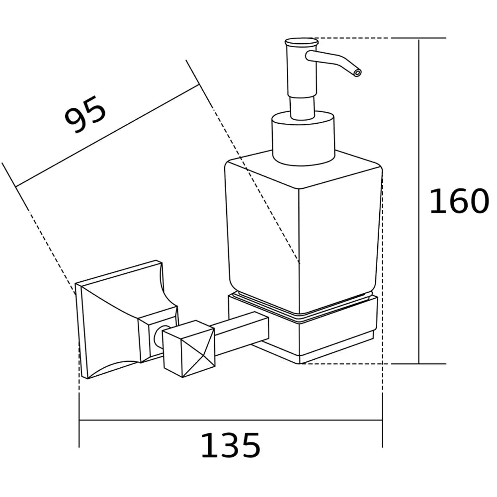 Mexen Dalia Såpedispenser Gull - 70173388