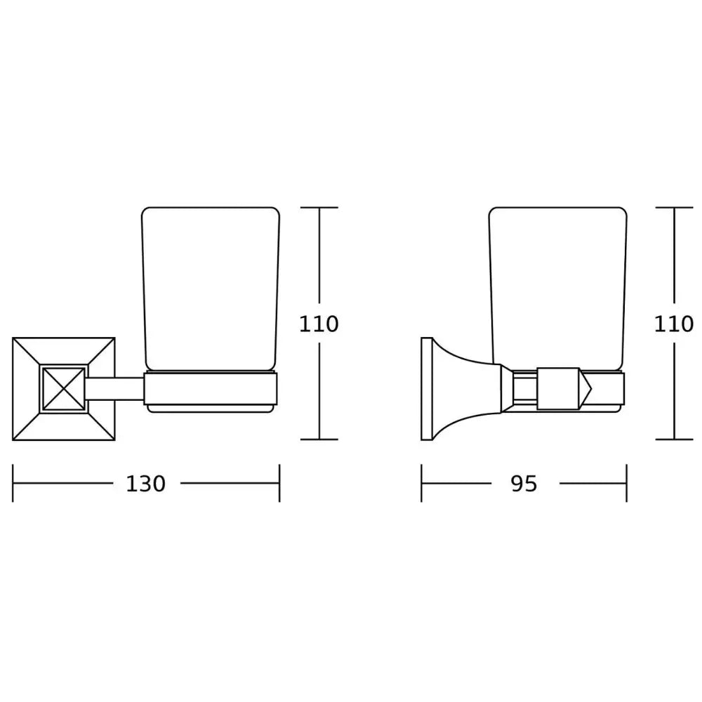 Mexen Dalia Tannbørstekrus Svart - 7017338
