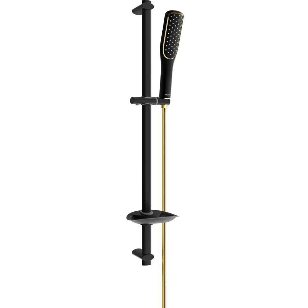 Dusjsett med Glidefunksjon Svart/gull