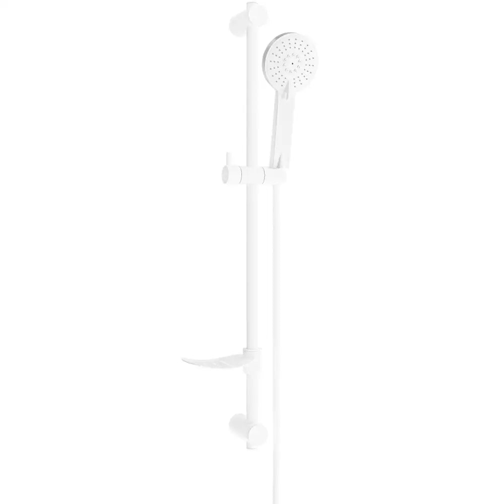 Dusjsett Skyvbart Hvitt