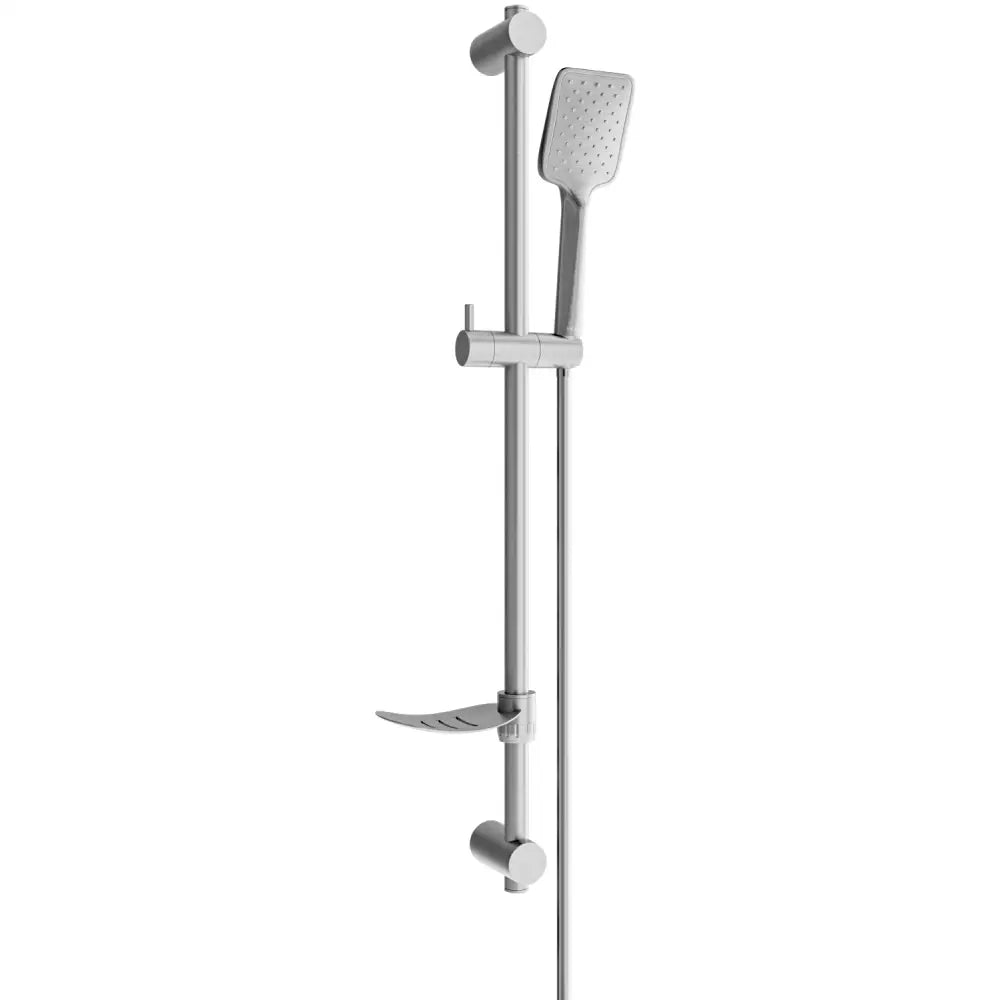 Dusjsett med Skyvbar Stang Grafitt