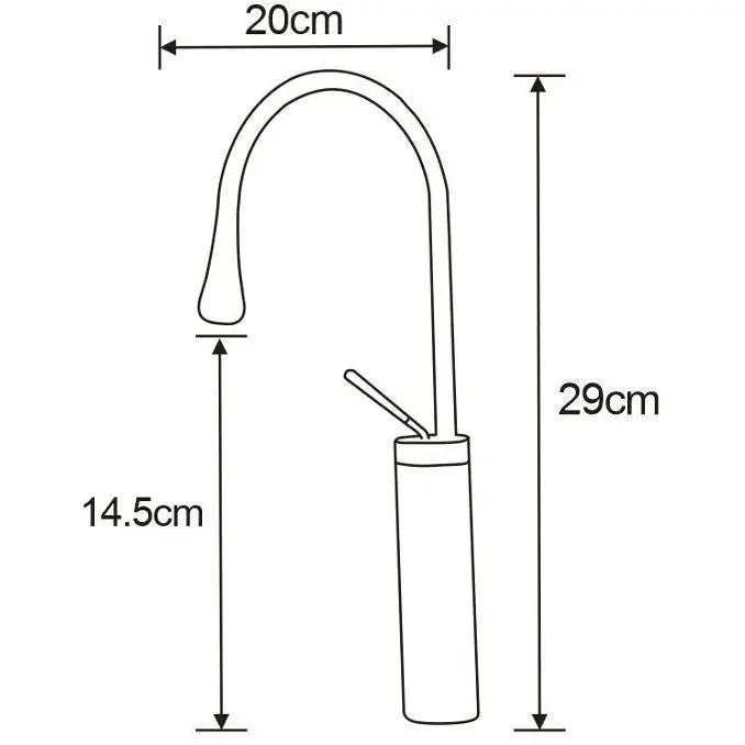 Mexen Dorado Servantbatteri Svart - 747310