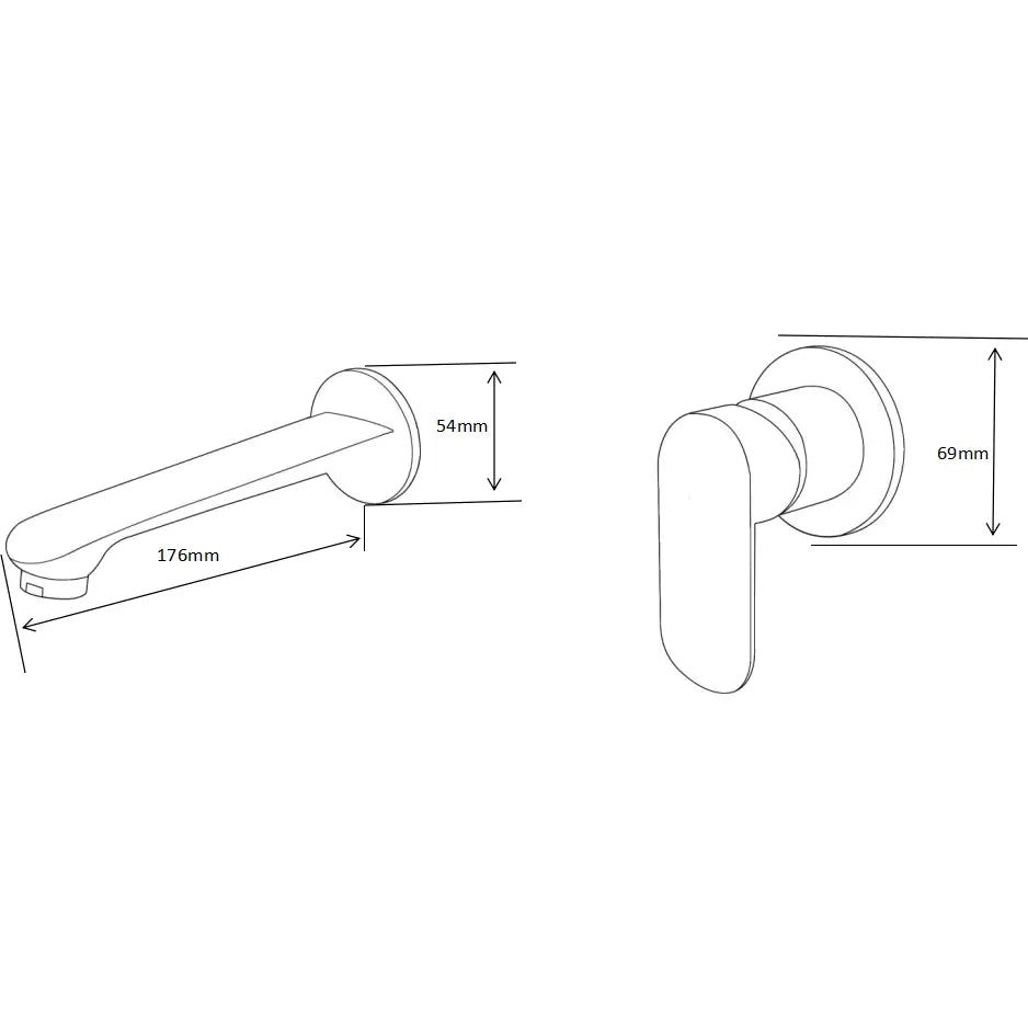 Mexen Dox Innfelt Vaskbatteri Gull - 75215-