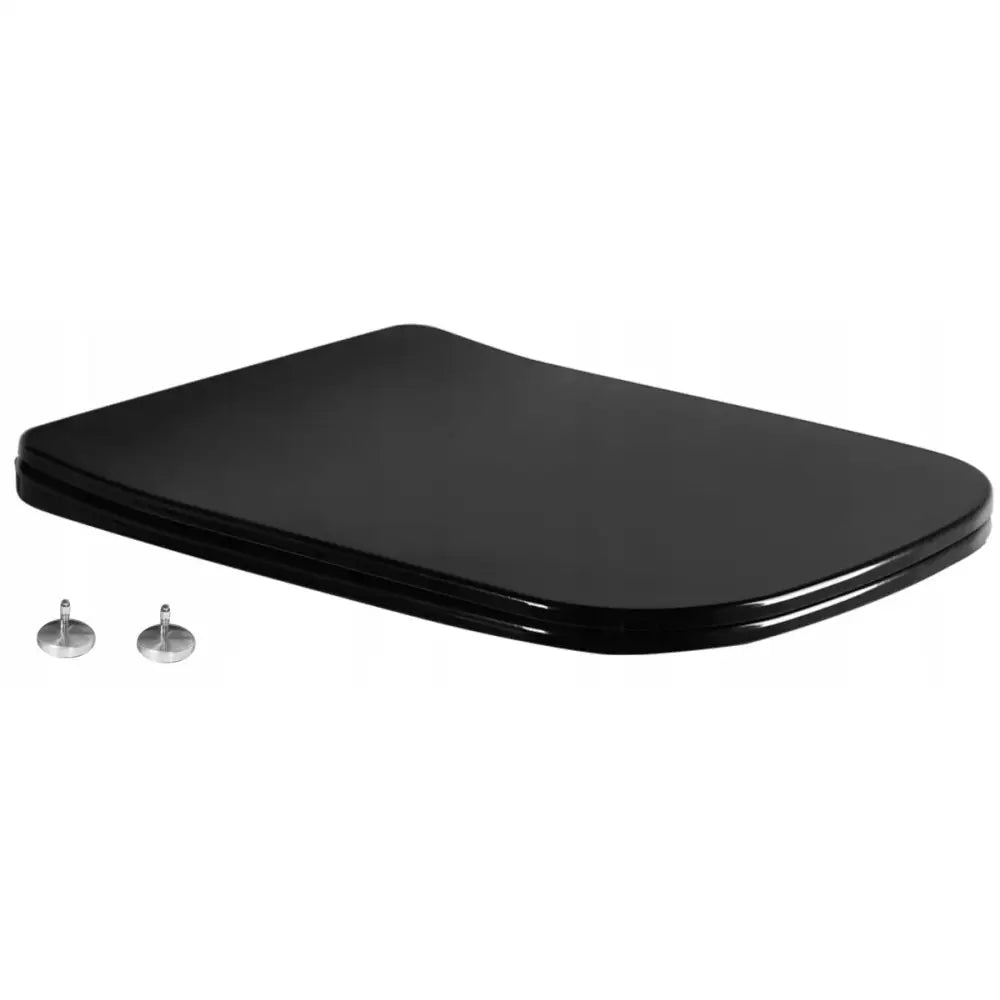 Mexen Duroplast Slim Teo Toalettsete i Sort