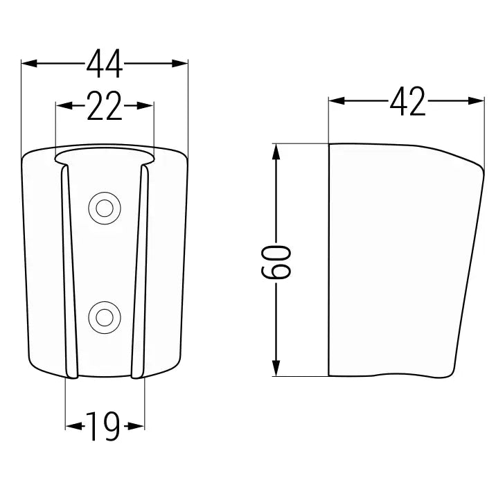 Mexen Dusjhåndtak Rosegull - 79352