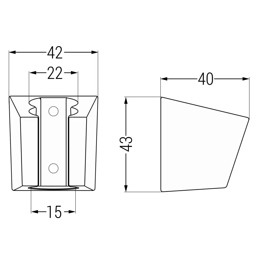 Mexen Dusjhåndtak Sort - 79353-