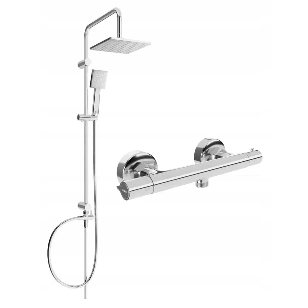 Mexen Dusjsett med Termostatbatteri Krom