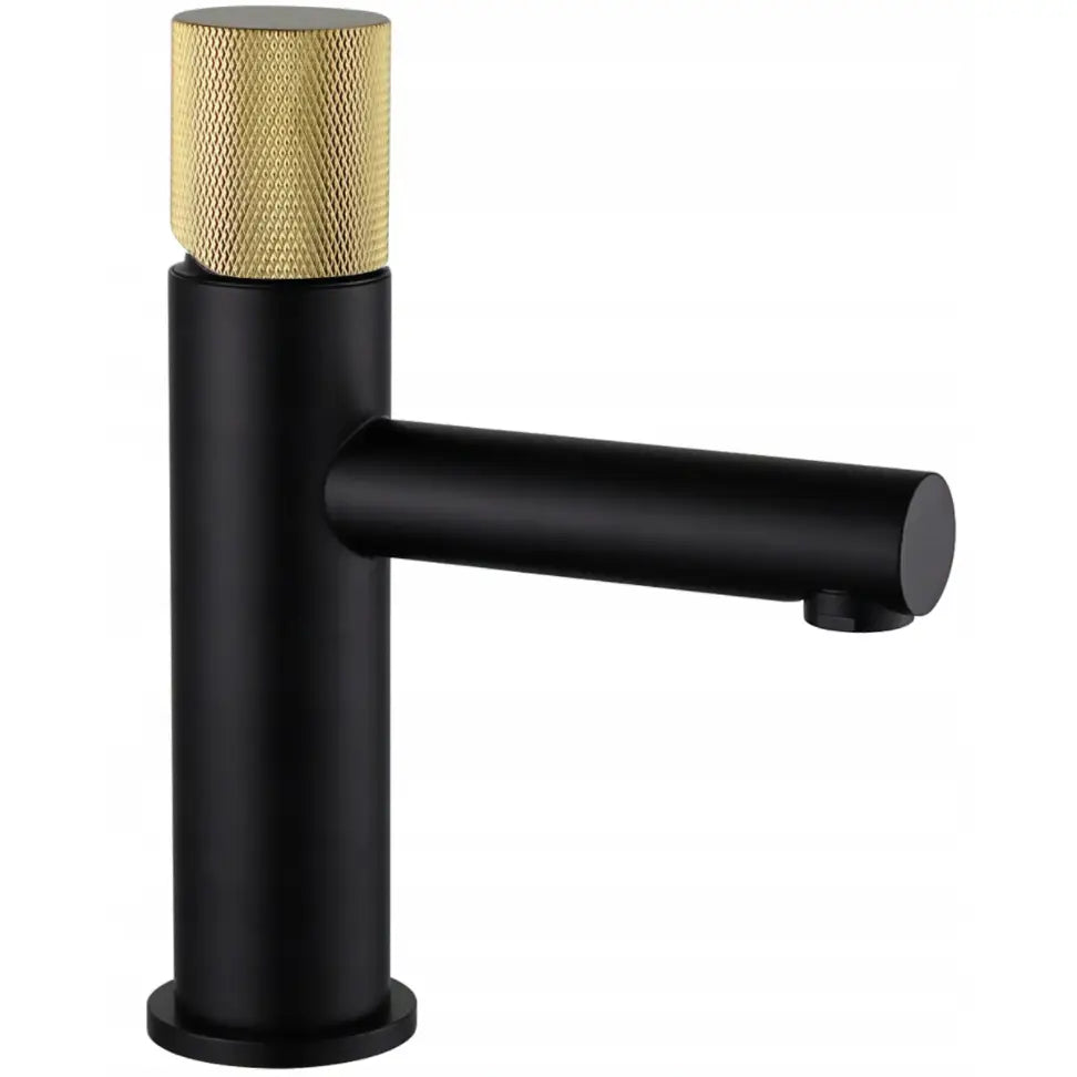 Mexen Elba One Servantbatteri Svart/gull - 74101