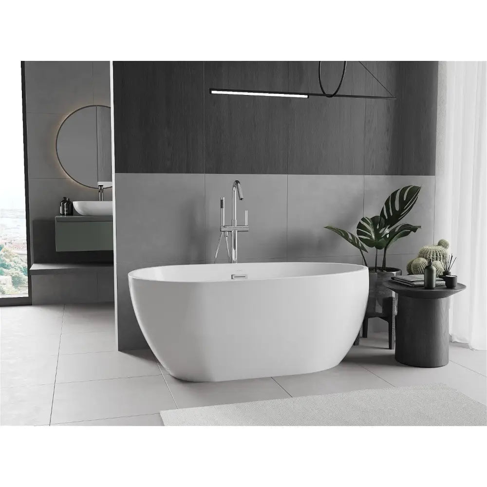 Mexen Eos Frittstående Badekar 170x80 Cm Hvit