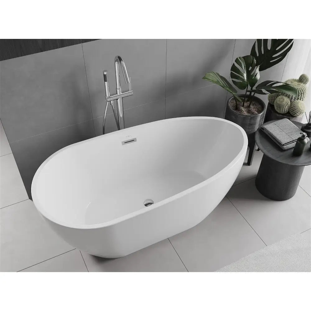 Mexen Eos Frittstående Badekar 170x80 Cm Hvit