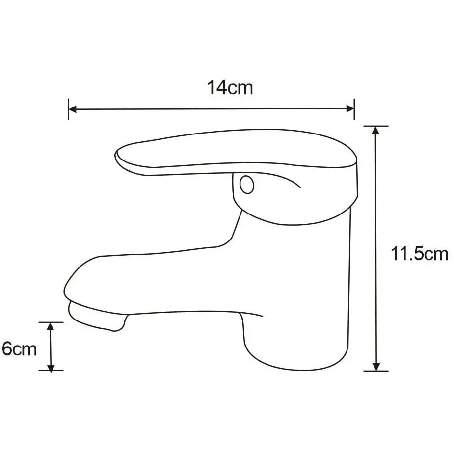 Mexen Erica Servantbatteri Krom - 746400