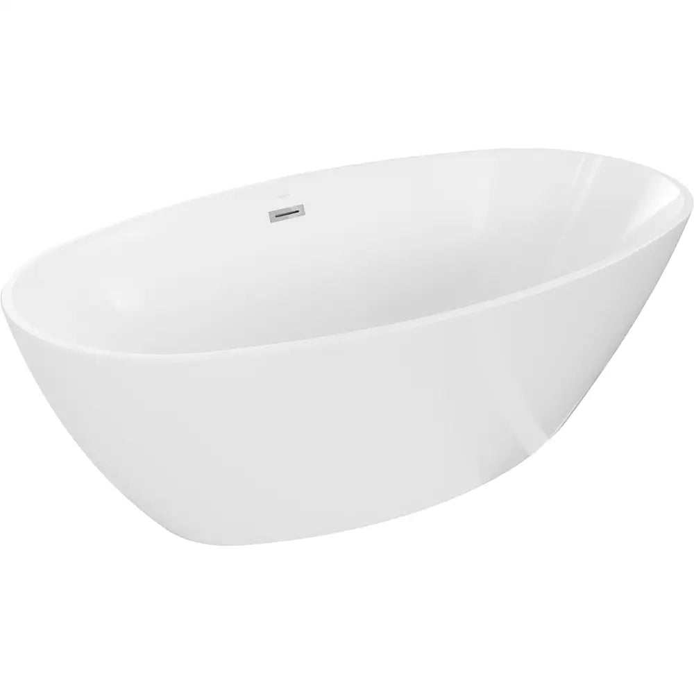 Mexen Eris Frittstående Badekar 180x95 Cm Hvit