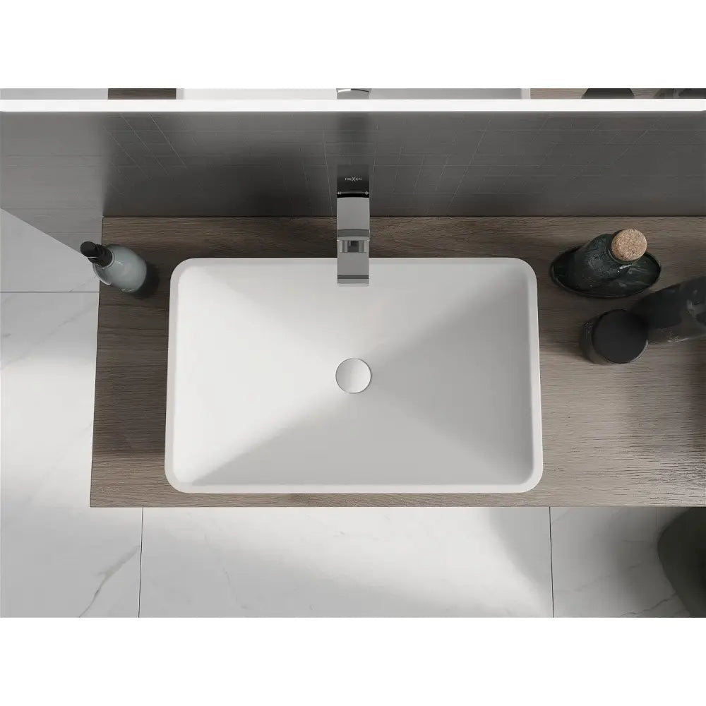 Mexen Esper Servant for Påmontering i Kompositt 60x38 Cm Hvit