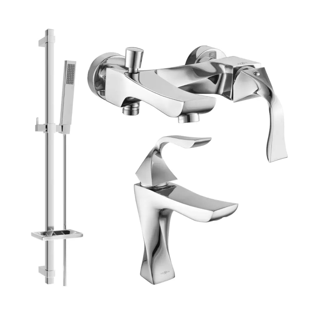 Mexen Estrella Dq02 Badekarsett Krom - 72303dq02