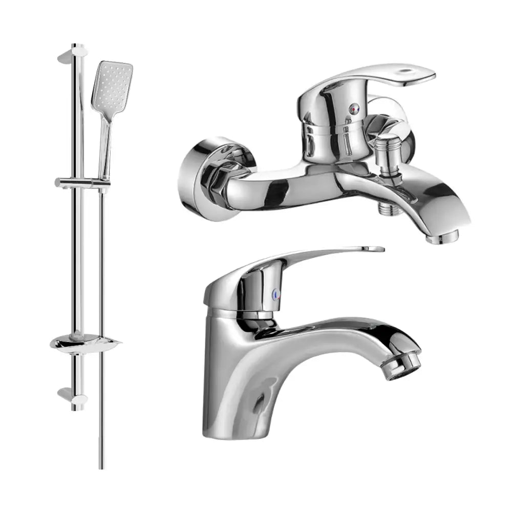 Mexen Fabia Db62 Badekarpakke Krom - 746503db62