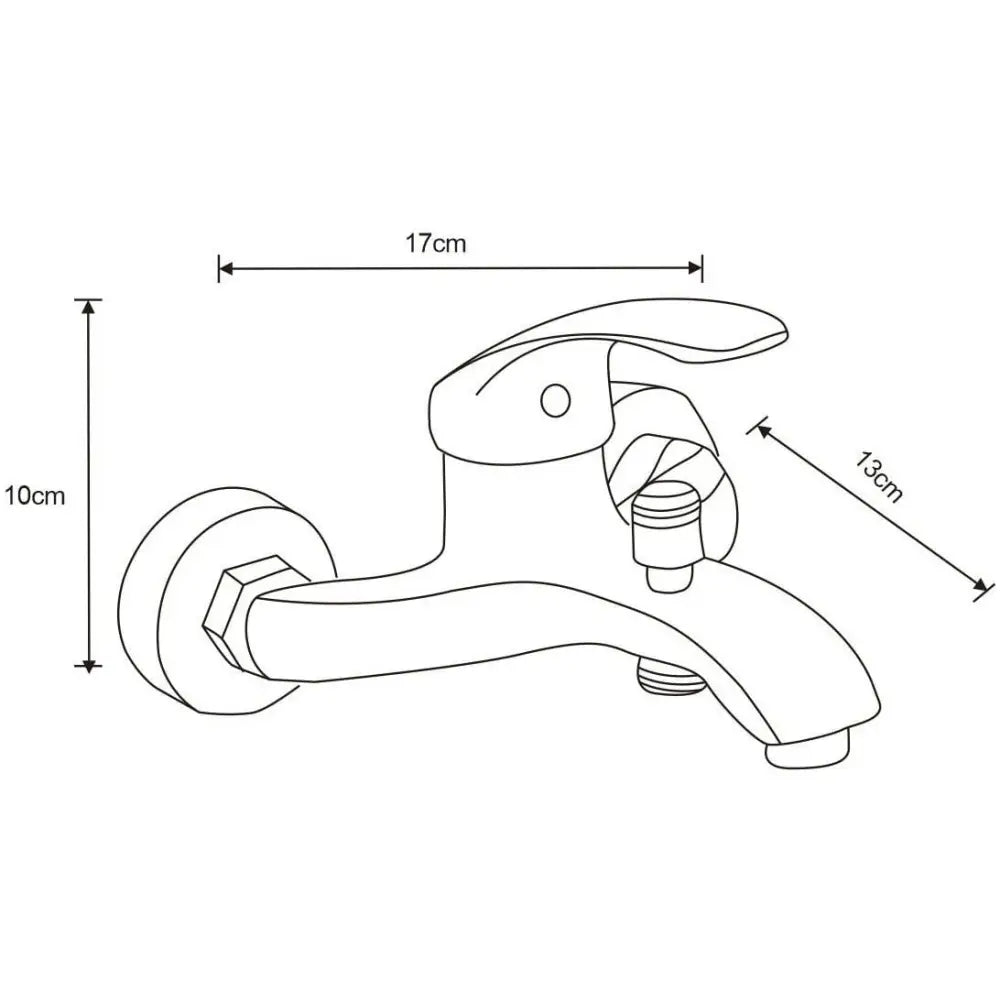 Mexen Fabia Db62 Badekarpakke Svart - 746503db62