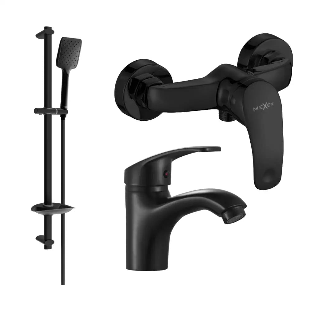 Mexen Fabia Db62 Dusjsett Svart - 746504db62