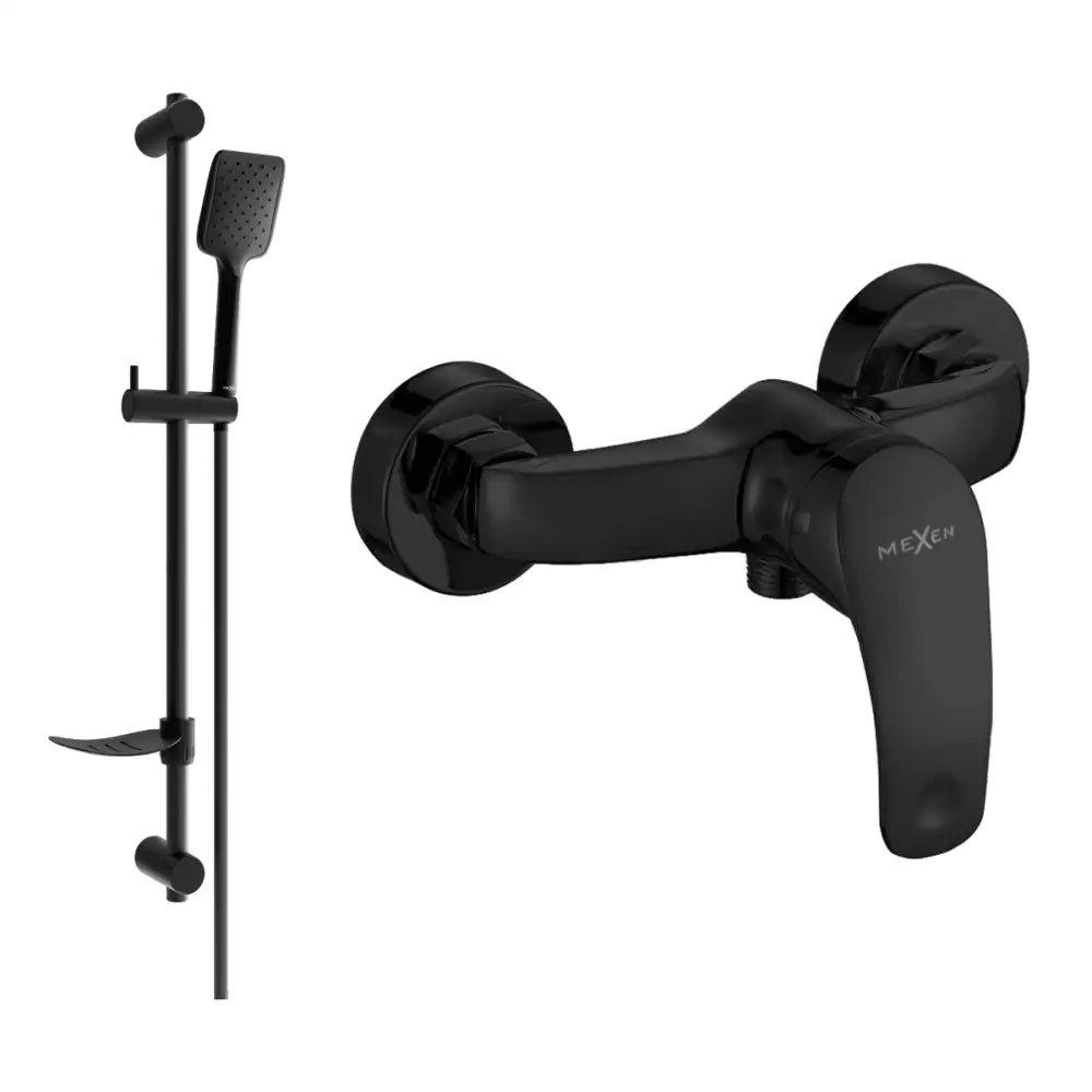 Mexen Fabia Df62 Dusjbatteri med Dusjsett Svart - 74654df62