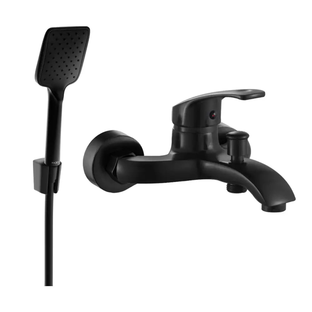 Mexen Fabia R62 Badekarsbatteri med Dusjsett Sort - 74653r62