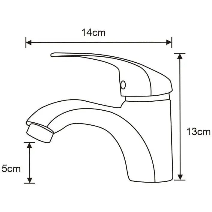 Mexen Fabia Servantbatteri Krom - 746500-