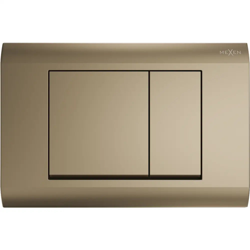 Mexen Fenix 01 Toalettskylleknapp Champagne Gull