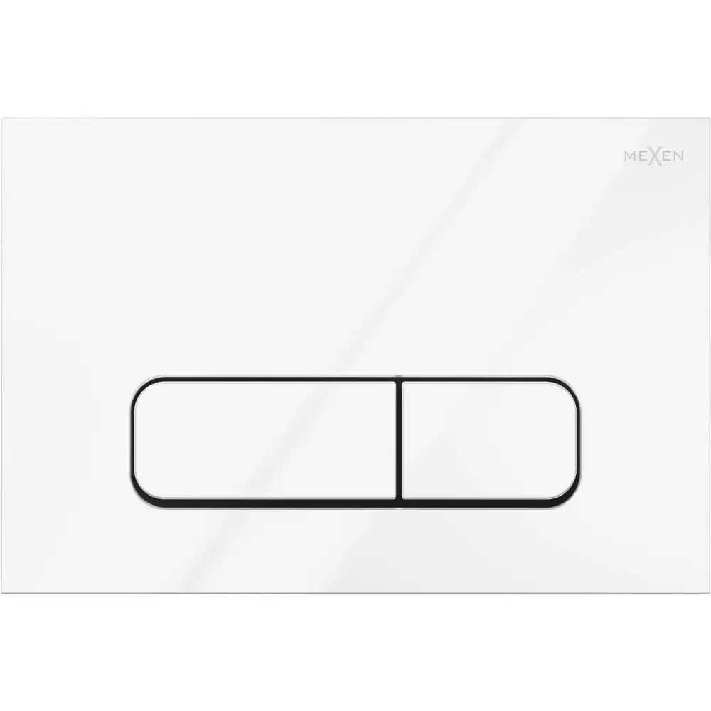 Mexen Fenix 02 Skyllingsknapp Blank Hvit